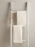 Mamas & Papas cream Moses basket fitted sheets 2-pack, imported from the UK