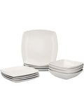 Creative Tops white square dinner set 12 piece - British product