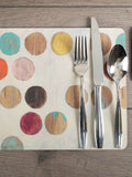 Creative Tops cream large retro art placemats 40x29cm - British product