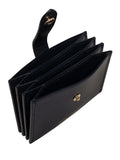 Pure Luxuries London blue Allie leather card holder, UK version