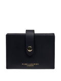 Pure Luxuries London blue Allie leather card holder, UK version