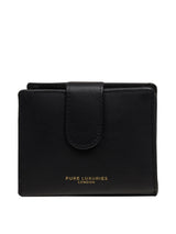 Next Pure Luxuries London Black Jody Leather Bi-Fold Purse- Buy online at McGrocer