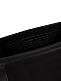 Pure Luxuries London black Erma leather cross-body bag, imported from the UK