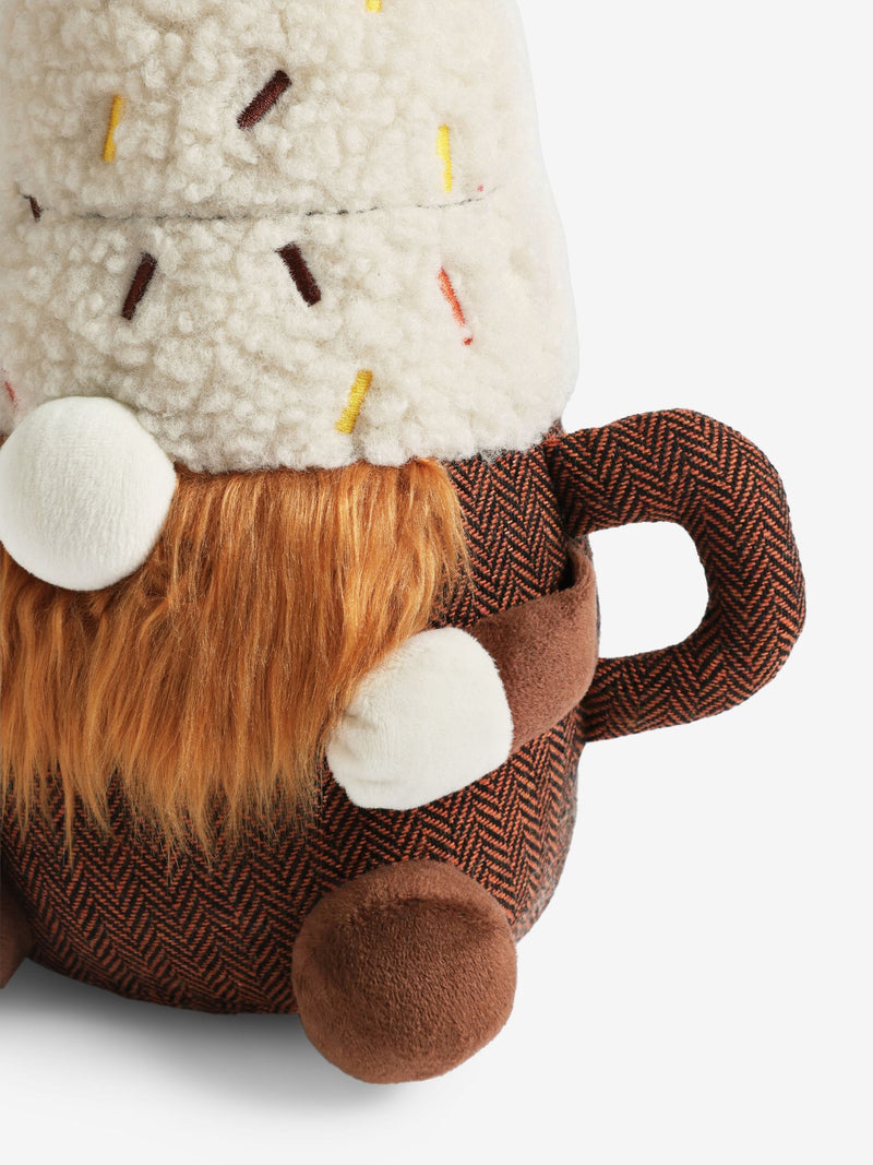 Orange Pumpkin Spice Gonk doorstop, imported from the UK