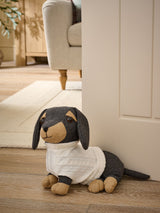 Next Hoxley Brown Dachshund Doorstop Soft Entryway Piece- Buy online at McGrocer