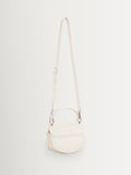 GANNI white Apo-G Mini Top Handle handbag, UK version
