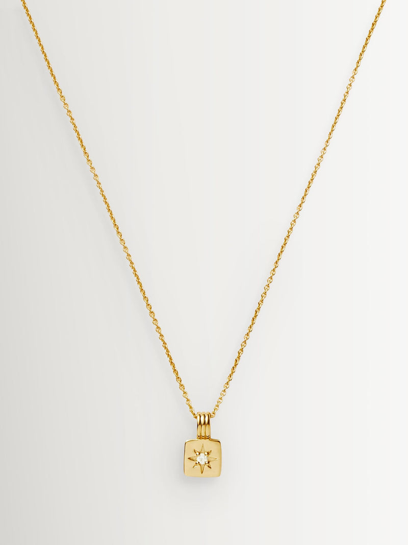 Missoma star ridge pendant necklace (British brand)
