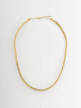 Next Missoma Gold Tone Camail Chain Necklace- Buy online at McGrocer