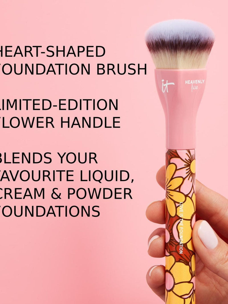 IT Cosmetics limited-edition heart-shaped foundation brush, UK version