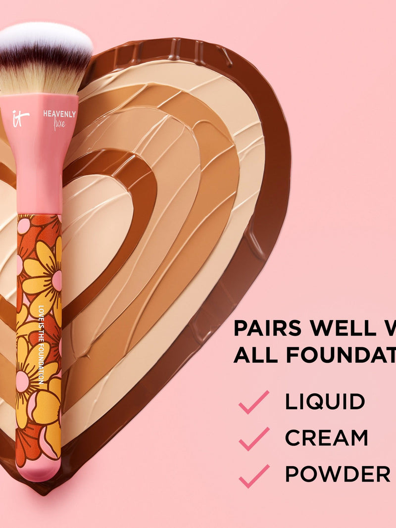 IT Cosmetics limited-edition heart-shaped foundation brush, UK version
