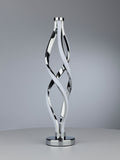 Dar Lighting Jive table lamp polished chrome opal (British brand)