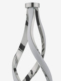 Dar Lighting Jive table lamp polished chrome opal (British brand)