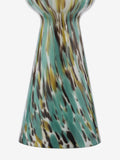 Dar Lighting table lamp blue art glass H52x30cm, UK version