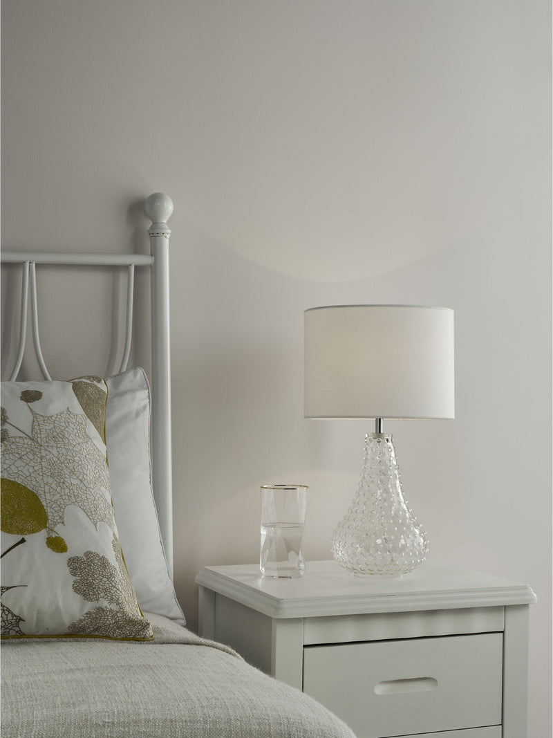 Dar Lighting Kristina table lamp 44cm, UK version