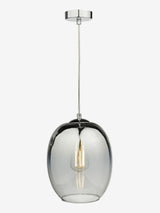 Next Dar Lighting Patrice Silver Mirror Polished Chrome Pendant Ceiling Light- Buy online at McGrocer