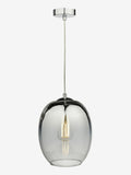 Dar Lighting Patrice pendant light mirrored ombre glass 29cm (British brand)