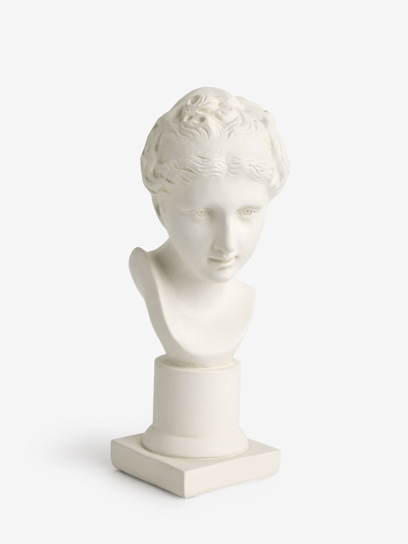 Laurence Llewelyn-Bowen ivory Grecian bust ornament 25cm height, UK version