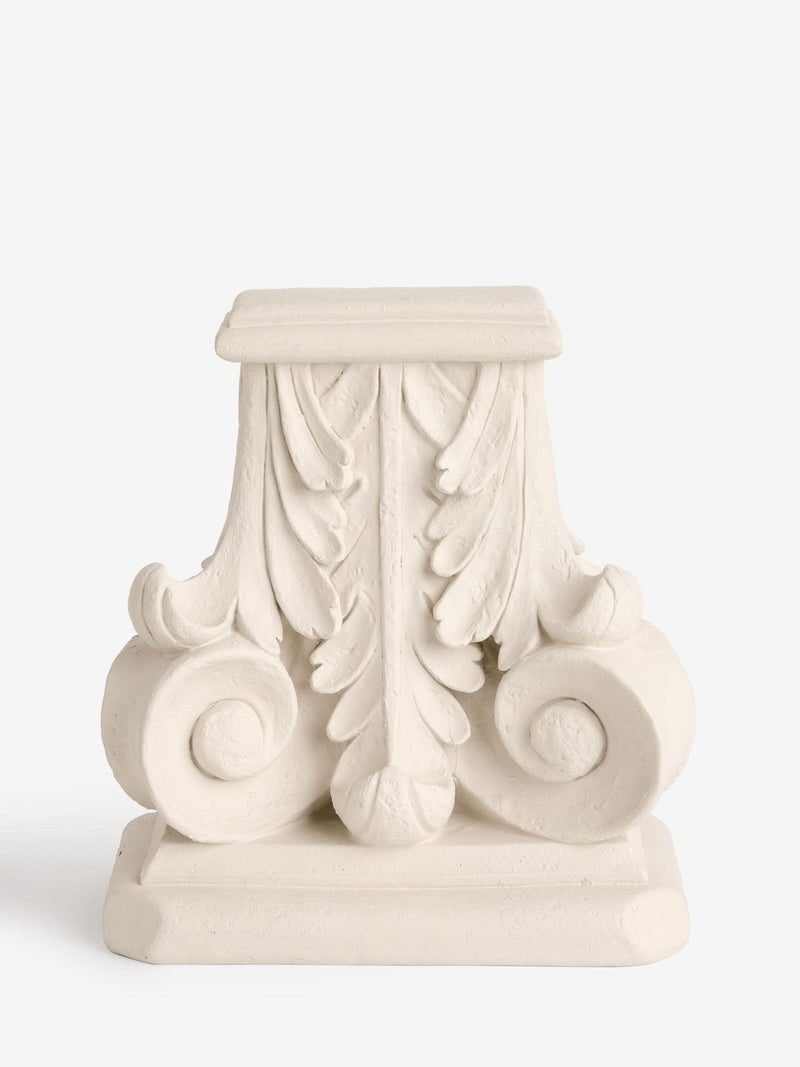 Laurence Llewelyn-Bowen Ivory Column Scroll Shelf, UK version