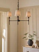 Next Bronze Carolina Chandelier 3 Light Ceiling Light Fitting- Buy online at McGrocer