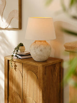 Next Grey Avebury Rechargeable Table Lamp- Buy online at McGrocer
