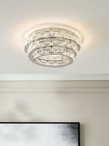 Next Chrome Monaco Flush Fitting Ceiling Light- Buy online at McGrocer