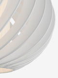 Dar Lighting Easy Fit pendant light white 30cm (British brand)
