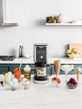 Ninja Black CREAMi Deluxe ice cream maker, imported from the UK