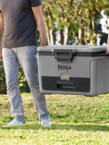 Large Hard Cooler with Dry Zone and Ice Retention, 47 Litre Capacity