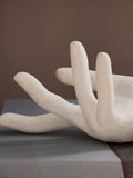 Natural ceramic hand trinket dish ring holder, imported from the UK