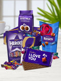 Cadbury I Love You chocolate gift box - British product