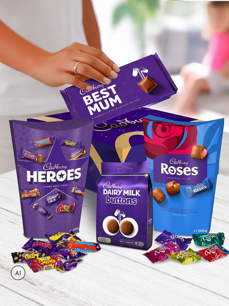 Cadbury Best Mum Chocolate Gift Box - British product