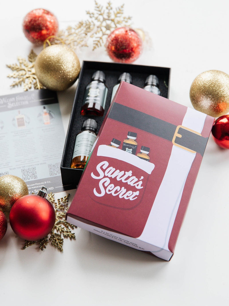 DrinksTime Santa's Secret Whisky Gift Set 6x3cl - British product