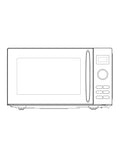 Malvern cream microwave 20L 800W - British product