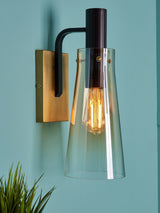 Next BHS Visconte Champagne Gold Atrani Large Wall Light- Buy online at McGrocer