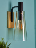 Visconte by BHS Champagne Gold Atrani large wall light (British brand)