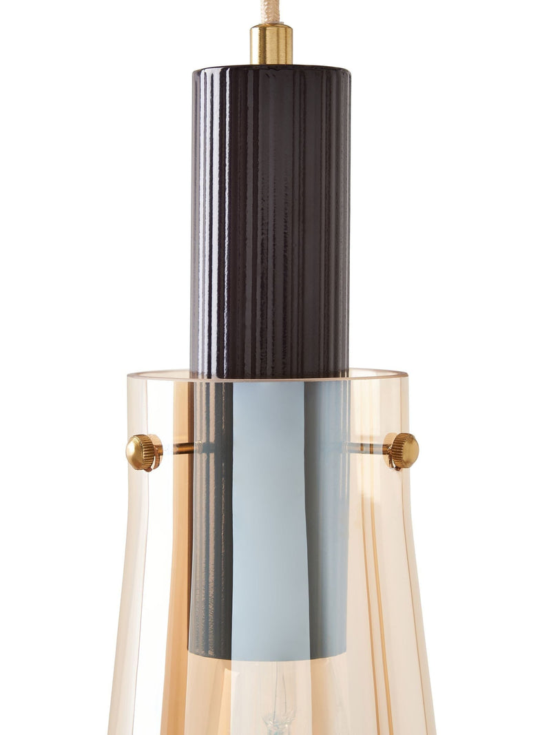 BHS Champagne Gold Atrani floor lamp, UK version