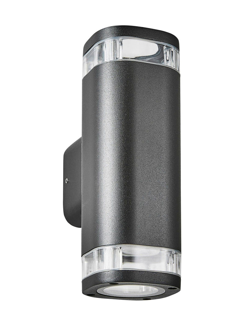 BHS outdoor wall light black Eos 2lt, UK version