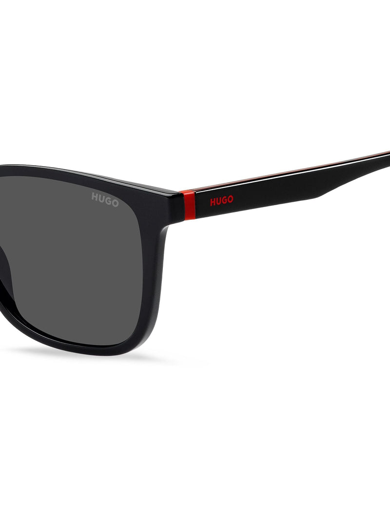 HUGO black rectangular sunglasses, UK version
