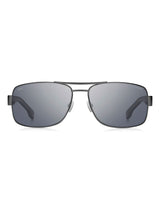 Next BOSS Black Matte Dark Ruthenium Navigator Sunglasses- Buy online at McGrocer