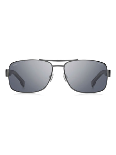 Next BOSS Black Matte Dark Ruthenium Navigator Sunglasses- Buy online at McGrocer