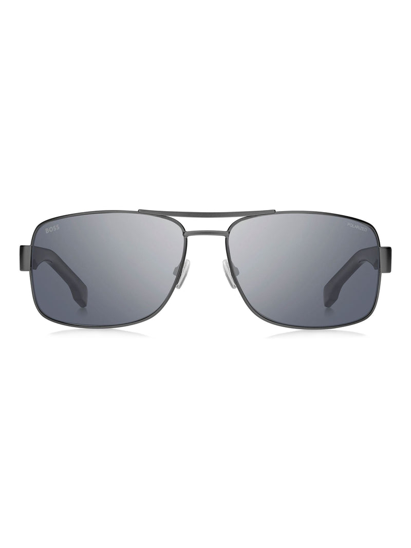 BOSS Navigator dark ruthenium sunglasses, imported from the UK