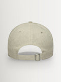 New Era cream linen 9Twenty New York Yankees cap, imported from the UK