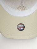 New Era cream linen 9Twenty New York Yankees cap, imported from the UK
