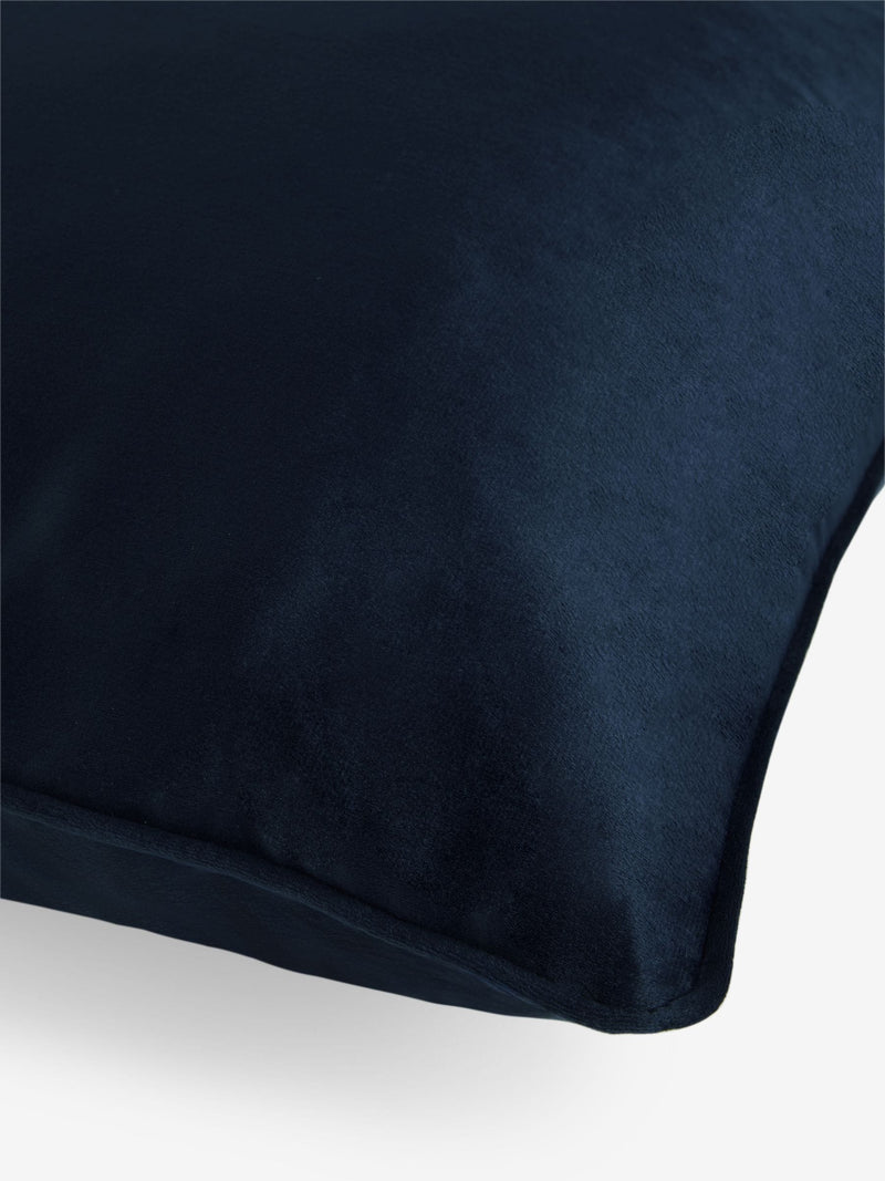 Velvet cushion navy 59x59cm, UK version
