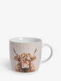 Hamish Highland Cow ceramic mug set of two (British brand)