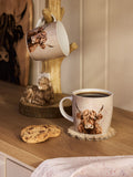 Hamish Highland Cow ceramic mug set of two (British brand)