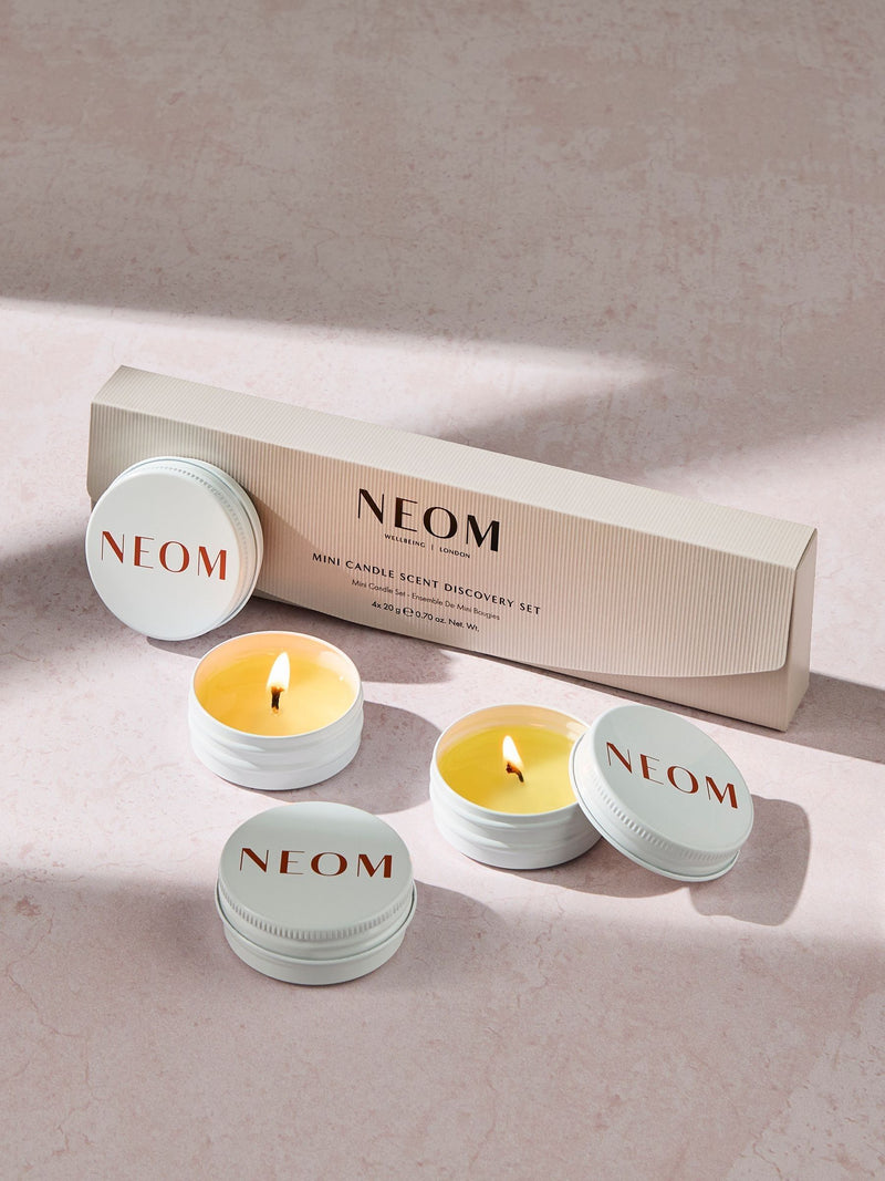 NEOM mini candle scent discovery set - British product