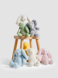 JoJo Maman Bébé blue bunny plushie personalised small 20cm, imported from the UK