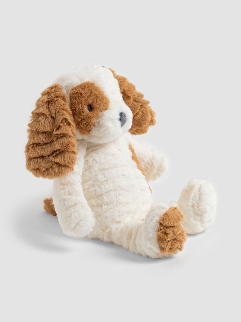 JoJo Maman Bébé personalised dog medium soft toy, 34cm - British product