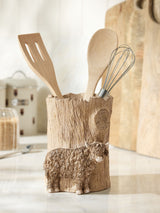 Next Natural Hamish Highland Cow Utensil Pot Kitchen Organiser- Buy online at McGrocer